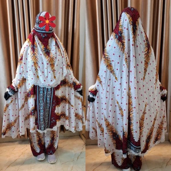 Lilen Fabric Khimar Set LF105