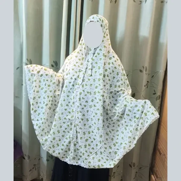 Cotton Semi Long Salat Hijab SH105