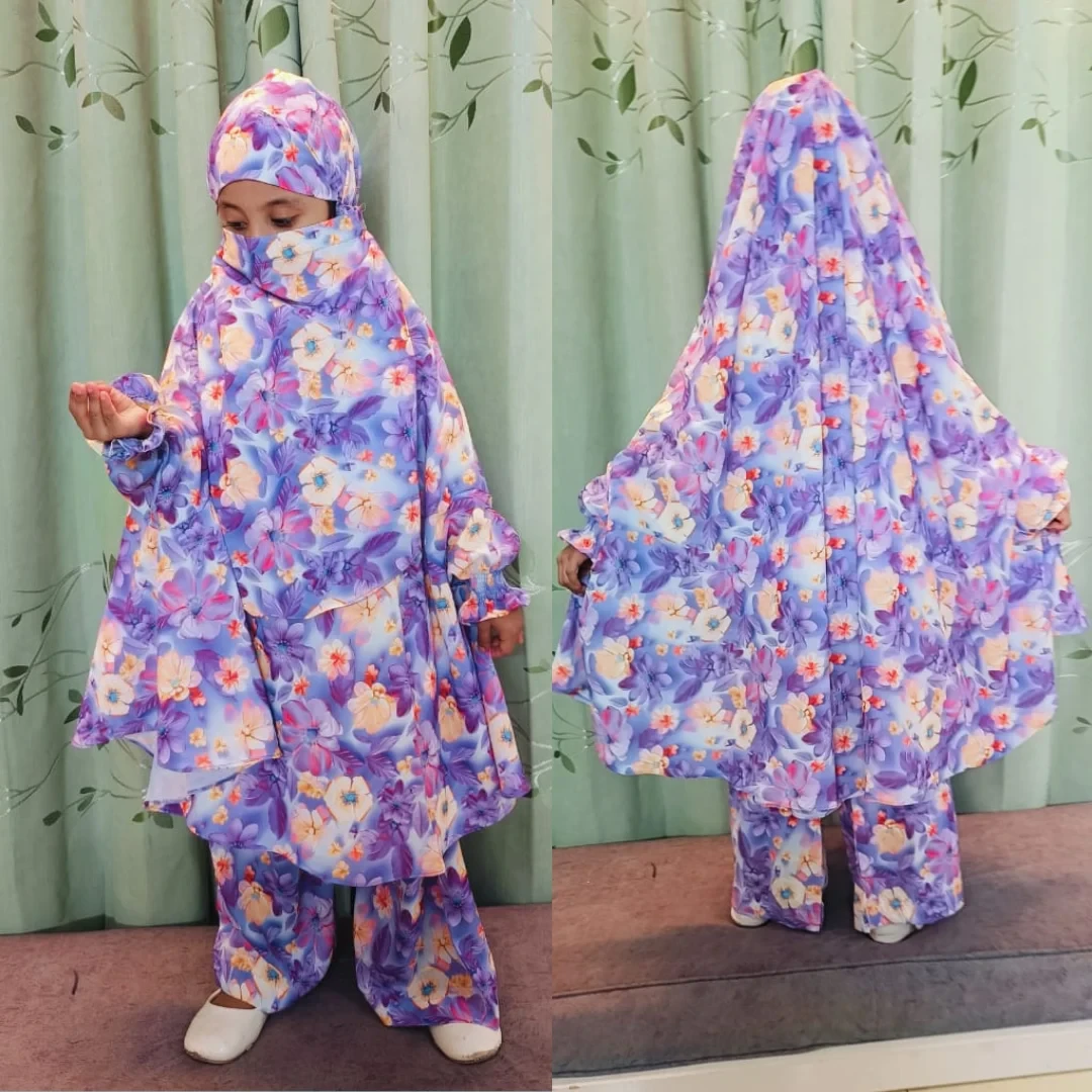 Kids alex cherry Khimar KCK122