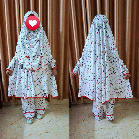 Cotton Master Kids Khimar set for 9 or 10