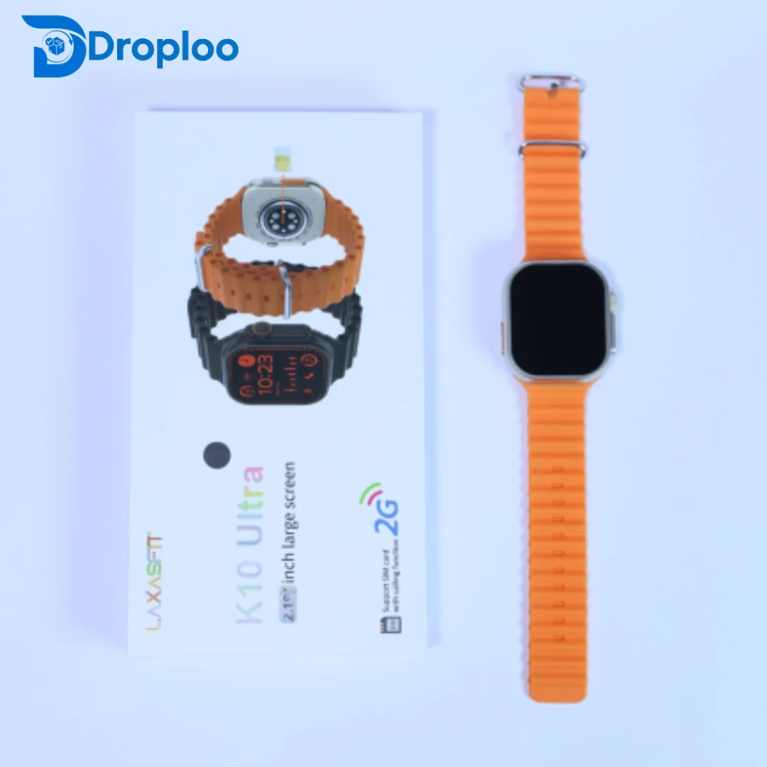 Laxasfit K10 Ultra Smart Watch With Sim Supported